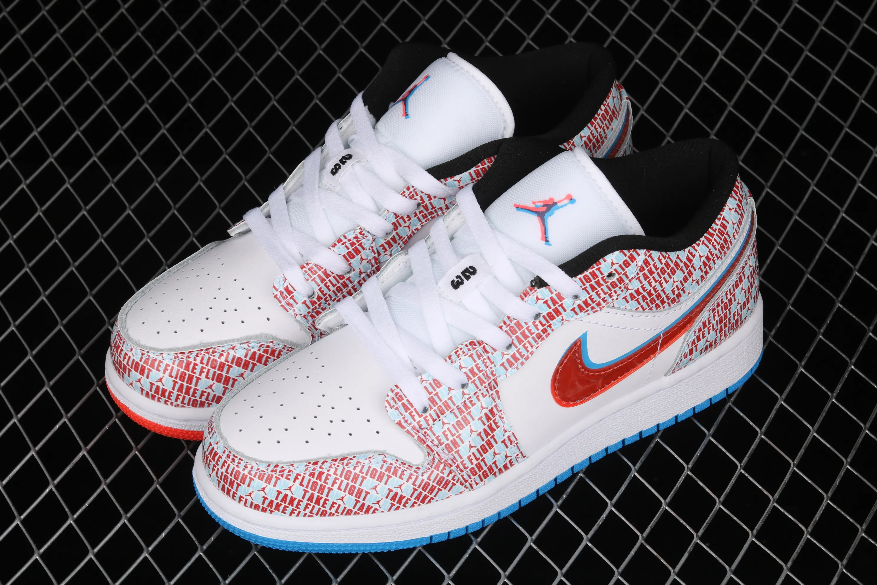 All categories Air Jordan Jordan series basketball shoes Air Jordan 1 Low Air Jordan 1 Low AJ1 Joe 1 naked eye 3D low-top basketball shoes DD1527-114